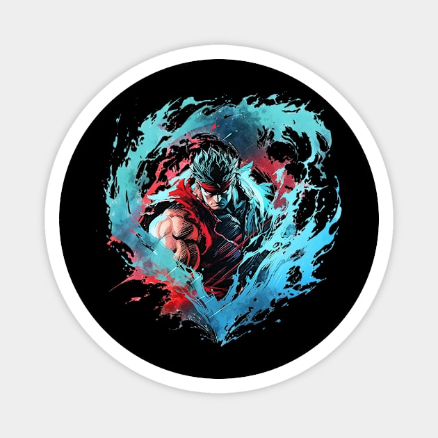 ryu Magnet by dorapeterx